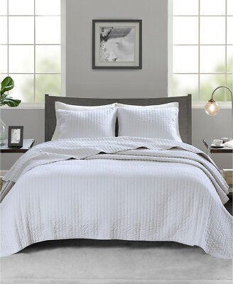 Madison Park Keaton 3-Piece Full/Queen Quilted Coverlet Set T4101617-image