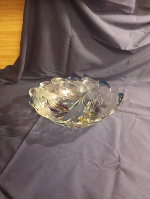 Mikasa Studio Nova Tropical Fish Bowl Colored Crystal 13