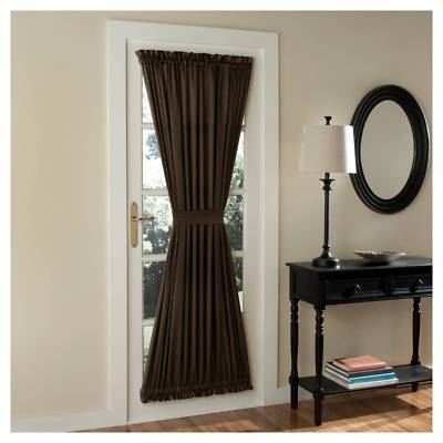 Sun Zero Room Darkening ONE Door Panel with Tieback (54