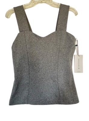 NWT Thrive Societe Studio Tank In Heather Grey Size Small-image