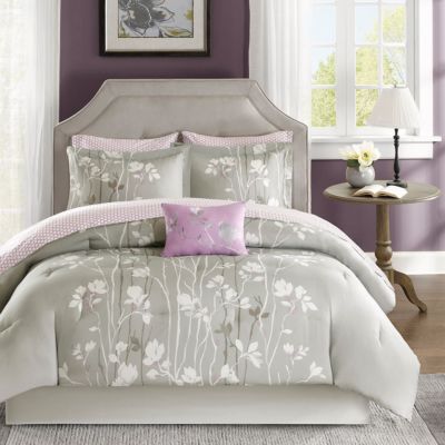 Madison Park Essentials Twin Size 7-pc Complete Bedding Set -image
