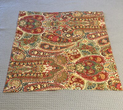 Pottery Barn Rosalie Euro Pillow Sham 100% Cotton -image