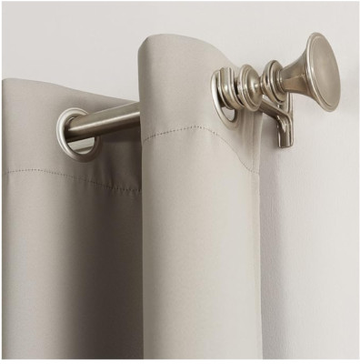 Sun Zero Soho Blackout Energy Eff. Grommet Curtain Singl Panel, 54