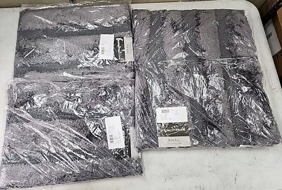 NEW Madison Park Turted Pearl Bath Mats Set of 3 17