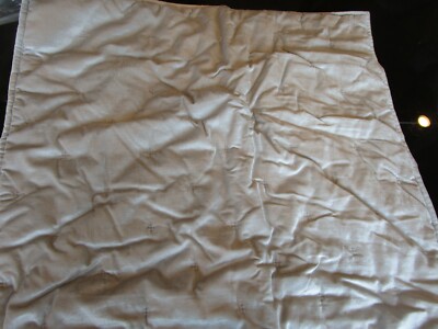 Pottery Barn Kids Luxe velvet silver standard sham quilted photo shoot sample -image