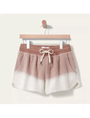 Helen Owen x Feat BlanketBlend Shorts Dip Dye Coral XL-image