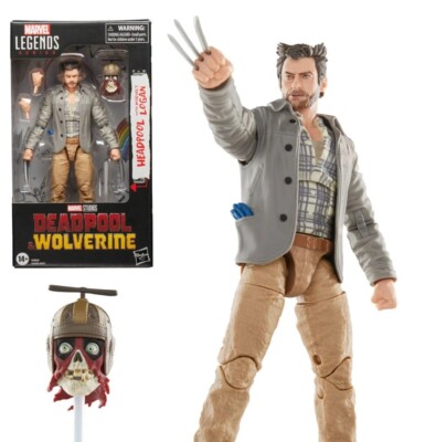 Deadpool & Wolverine Marvel Legends Headpool with Logan 6-Inch Action Figure-image