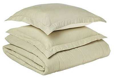  Reversible Queen Comforter Set (3 Piece) - Bring Queen/Full Reversible Sage-image