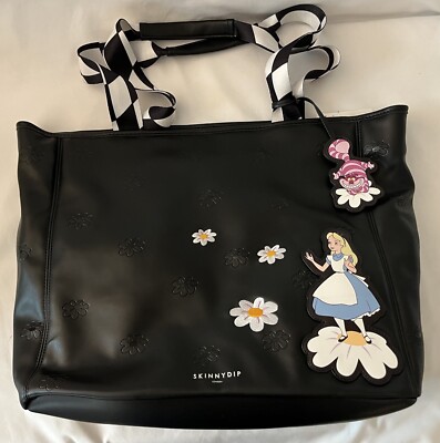 Alice in Wonderland Skinny Dip London Disney 100 Tote Bag-image