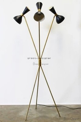 1950 Mid Century Floor Lamp Diabolo Lamp Stilnovo Style Modern Studio Side Lamp-image