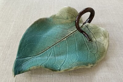 Pottery Leaf  Plate Studio Crafted-image