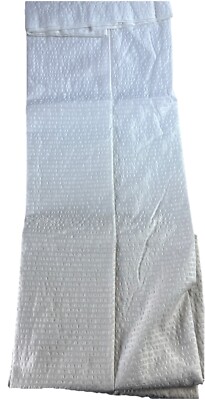 Madison Park Gridd Woven Clipped Fade Shower Curtain : Microfiber, Machine-image