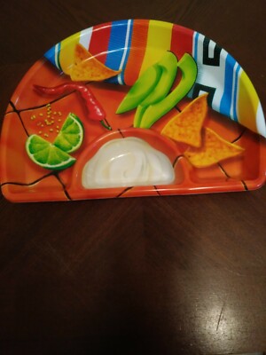 Excellent Condition! Large Size Nacho Chip/Dip Serving Tray perfect Entertaining-image