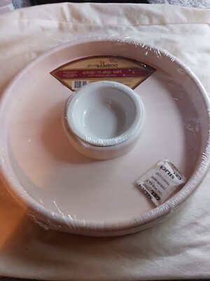 bamboo dip & chip party tray-image