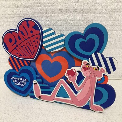 Pink Panther Heart Photo Frame Universal Studios Collectible Decor-image