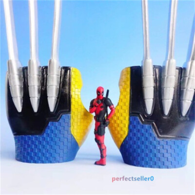 Deadpool 3 Halloween Prop Wolverine Cosplay 1:1 Claw 37cm Wearable Kid Toys Gift-image