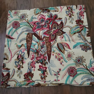 Pottery Barn Gretchen Pillow Cover Floral 20