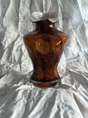 Vintage Glass Women’s Shaped Vase ￼-image