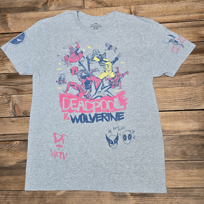 Men's Marvel: Deadpool & Wolverine Evolution T-Shirt Medium-image