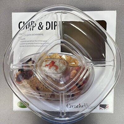 Creative Ware Chip And Dip Tray-image
