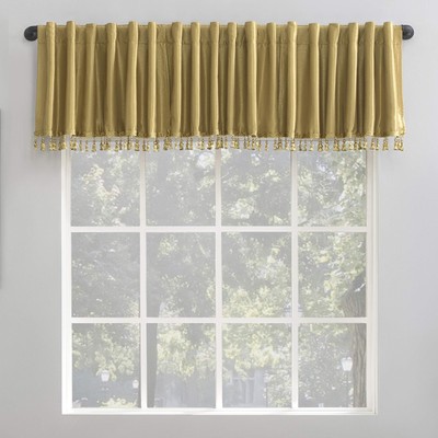 Greyson Faux Dupioni Silk Beaded Tassels Thermal Extreme Total Blackout Back ...-image