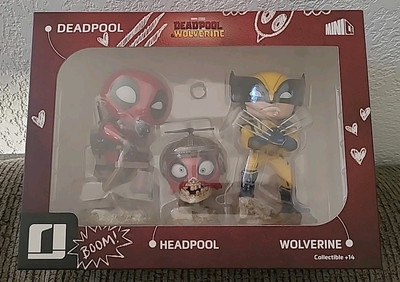 IRON STUDIOS MiniCo: Deadpool And Wolverine SDCC 2024 Exclusive Set Headpool-image