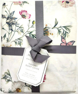 Pottery Barn Monique Lhuillier Tuileries King/Cal King Duvet Cover 108