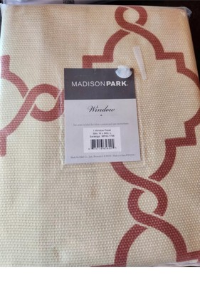 Madison Park Saratoga 50x 84-Inch Grommet Top Window SINGLE Curtain-image