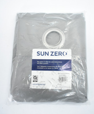 Sun Zero Lichtenberg Grommet Curtain Panel 40