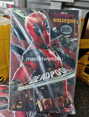 Hot Toys  1/6 MMS746B Deadpool From Deadpool  & Wolverine Special Ver in stock-image