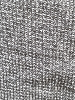 Pottery Barn European Flax 100% Linen Waffle Duvet Cover King Gray-image