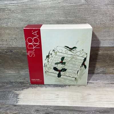 Studio Nova Napkin Holder - Holiday Delight Christmas-image