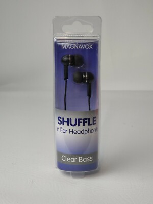 Magnavox MHP4850-BK Ear Buds in Black-image