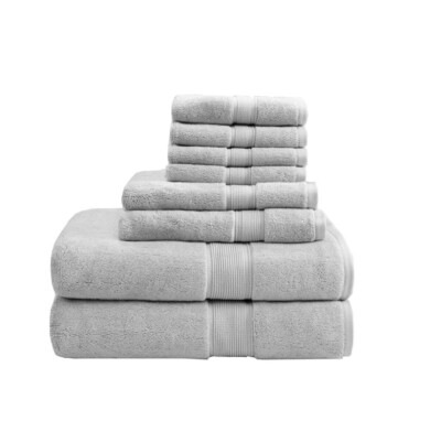 Madison Park Signature 800GSM Antimicrobial technology Luxurious Bath Towel Set-image