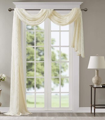 Madison Park Window Scarf 50