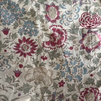 1 Pottery Barn Or RL 24 X 28 Vtg Pillowcase Sham Botanical Floral-image