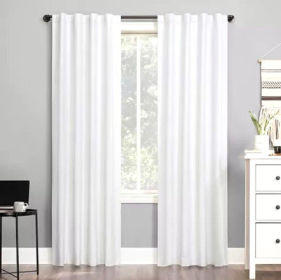 Sun Zero Blackout Cyrus Thermal Curtain Panel White 40 x96-image