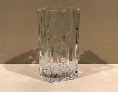Studio Nova Crystal Glass Square Vase Made in Japan-image