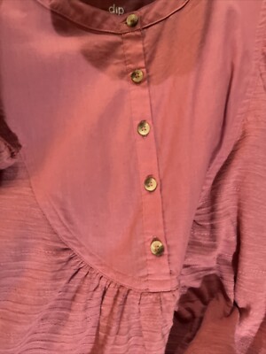 Dip Brand   ￼1/4  button￼ Up blouse/top- Lot of 2 Woman XL-image