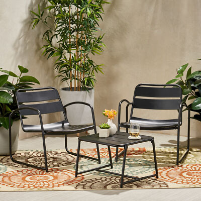 Daryah Outdoor Modern 2 Seater Chat Set-image