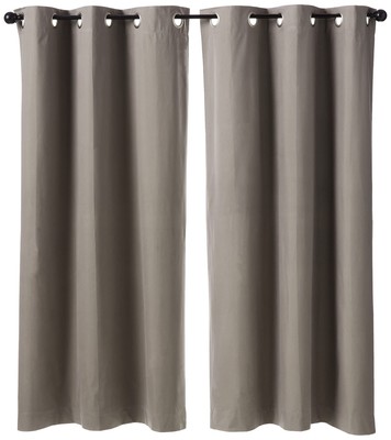 Cyrus Thermal 100% Blackout Grommet Curtain Panel Pair 40