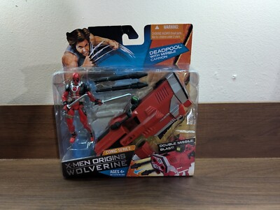 2009 Marvel DEADPOOL With Missile Cannon X-Men Origins Wolverine Comic Series -image