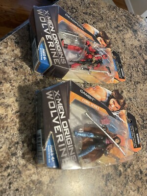 Deadpool And Gambit 3.75 Action Figures X-men Origins Wolverine-image