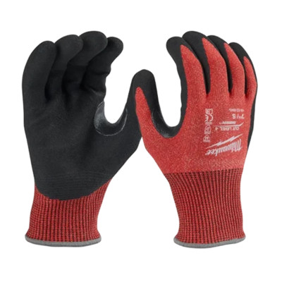 Milwaukee 48-22-8947 Cut Level 4 Nitrile Dipped Gloves - L-image