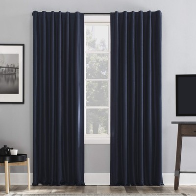 Greyson Faux Dupioni Silk Thermal Blackout Curtain Panel, 50