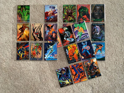 1993 Marvel Masterpices Trading Cards ~71 Card Set Out Of 90 *MINT* ~ *MUST SEE*-image