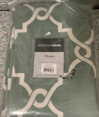 ⚡️Madison Park Saratoga (Single) Window Curtain Panel  (50x63)-image