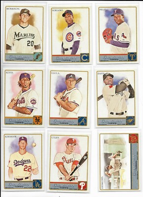 2011 Topps Allen & Ginter PICK-A-CARD Soriano Kershaw Utley Storen SP Wade Davis-image