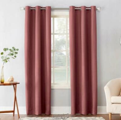 Sun Zero Solid Insulated Foam-Back Panels Red 40''Wx62