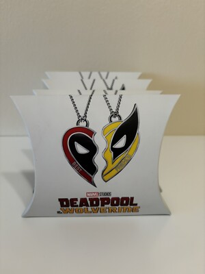 Deadpool & Wolverine Best Friends Bracelets RARE Dave & Busters NIB-image